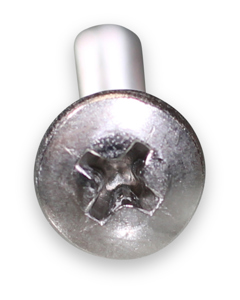 Cross recessed raised cheese head screw M 5 x 40 SST DIN7985